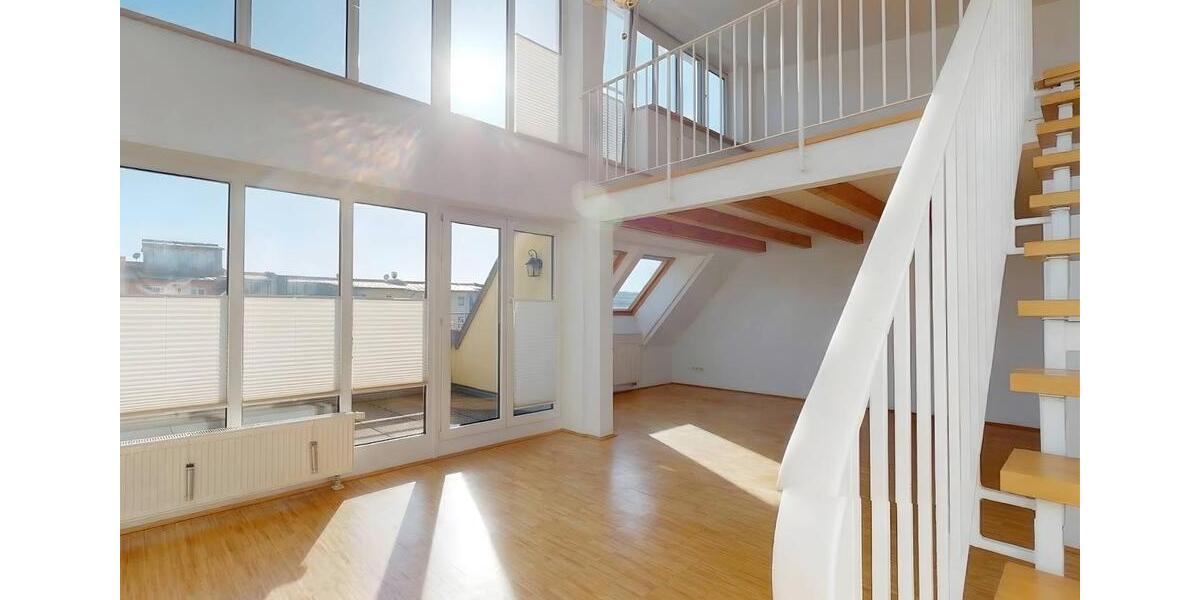 Dachgeschoßwohnung Leipzig Nord - 3 Zimmer, 96 m&sup2;, 919&euro; | Angebot:25719740