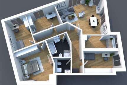 Wohnung zum Kaufen in Leipzig 643.824 € 126.24 m² 5 zimmer