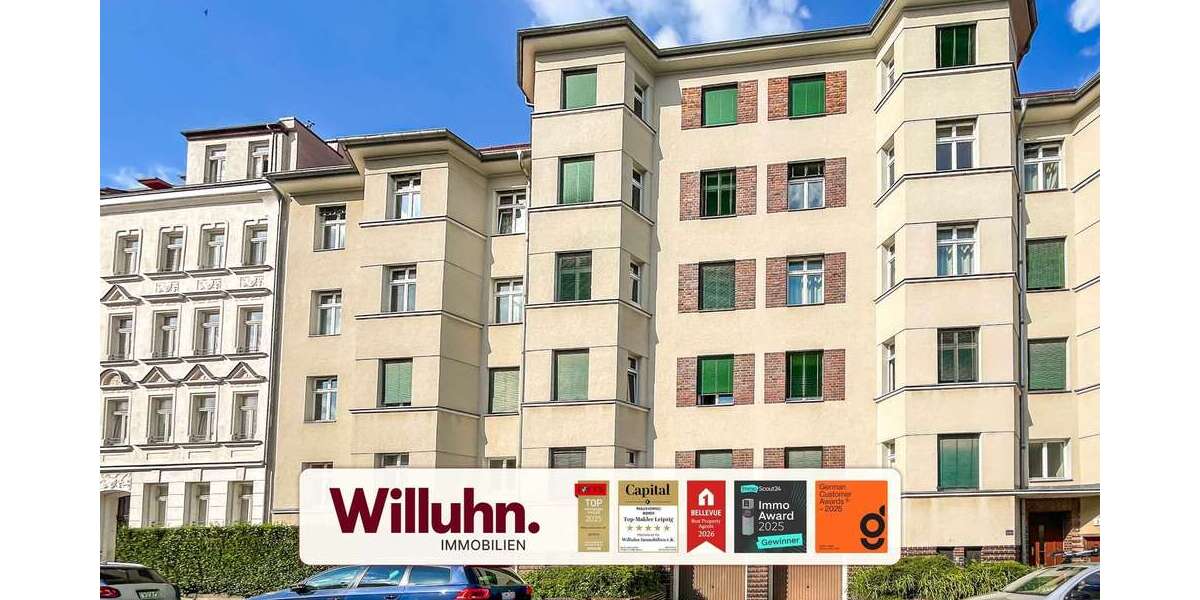 Etagenwohnung Leipzig Mitte - 4 Zimmer, 100 m&sup2;, 295.000&euro; | Angebot:27033324