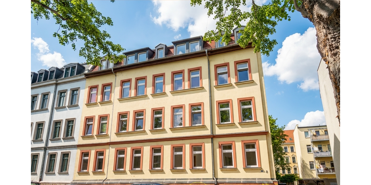 Etagenwohnung Leipzig Altwest - 2 Zimmer, 44 m&sup2;, 490&euro; | Angebot:27117341