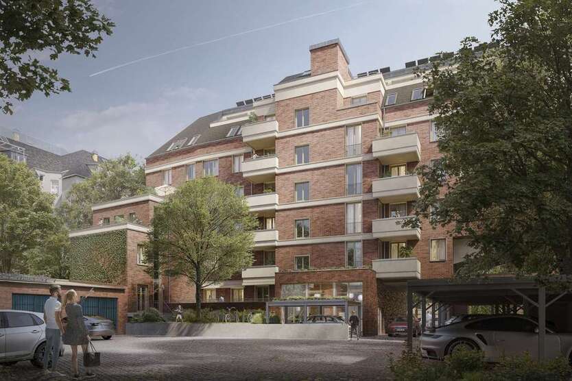 Ruhig und wassernah Wohnen in Schleußig: 2-Raum-Wohnung mit HWR + Loggia in stilvollem Neubauprojekt 2 zimmer