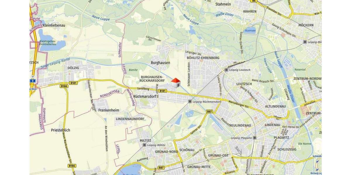 Mehrfamilienhaus, Wohnhaus Leipzig- Burghausen / Rückmarsdorf Burghausen-Rückmarsdorf - 9 Zimmer, 240 m&sup2;, 675.000&euro; | Angebot:25815670