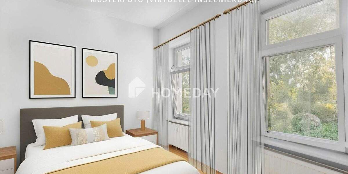 Etagenwohnung Leipzig Gohlis-Süd - 2 Zimmer, 47 m&sup2;, 105.000&euro; | Angebot:25699750