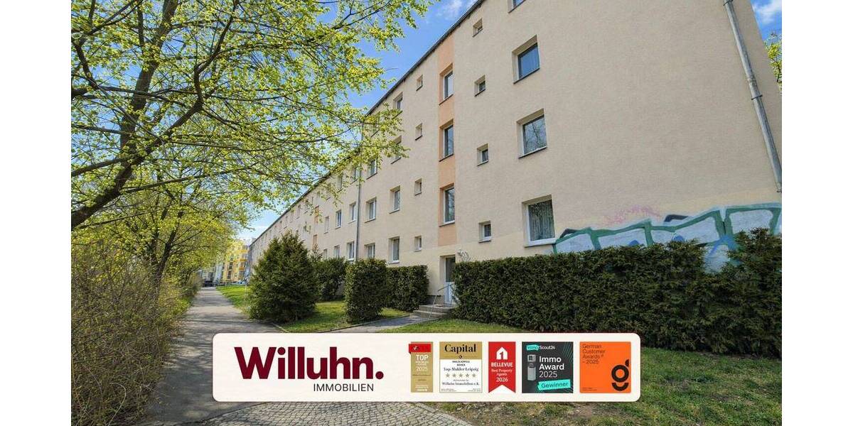 Etagenwohnung Leipzig Wahren - 2 Zimmer, 49 m&sup2;, 99.950&euro; | Angebot:26188298