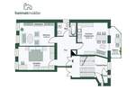 Etagenwohnung Leipzig Sellerhausen-Stünz - 2 Zimmer, 67 m&sup2;, 163.000&euro; | Angebot:25692439