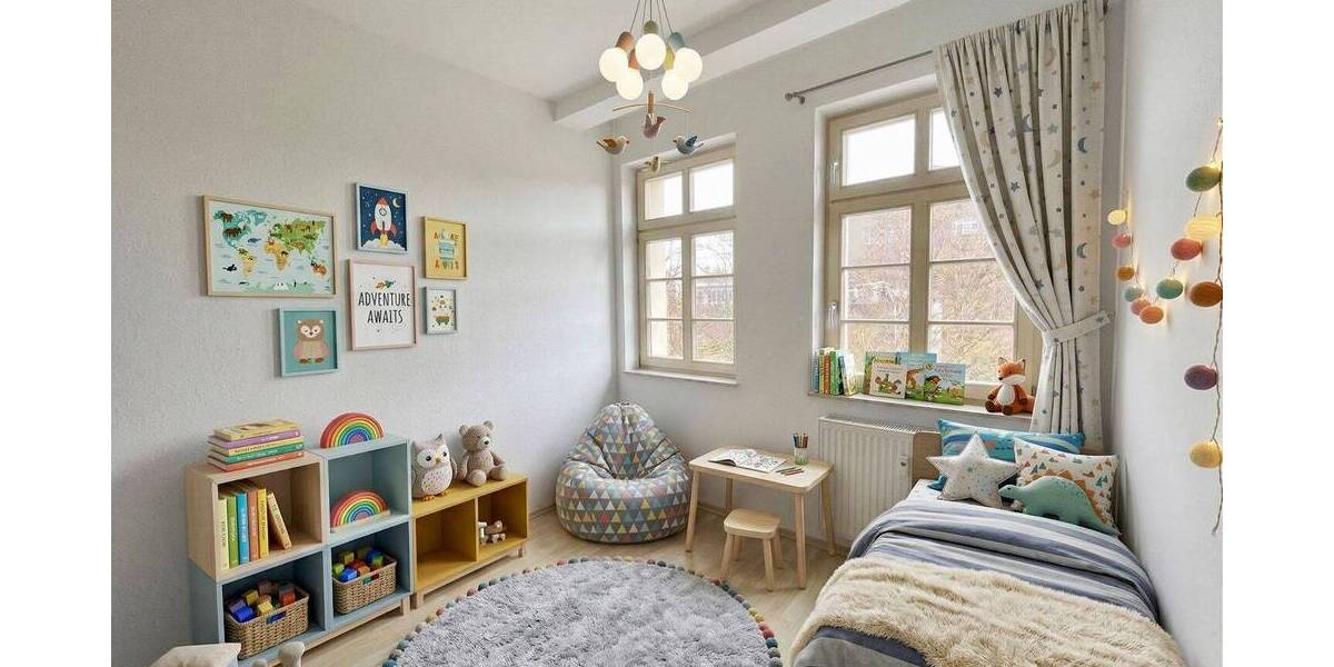 Etagenwohnung Leipzig Eutritzsch - 6 Zimmer, 115 m&sup2;, 285.000&euro; | Angebot:26117664