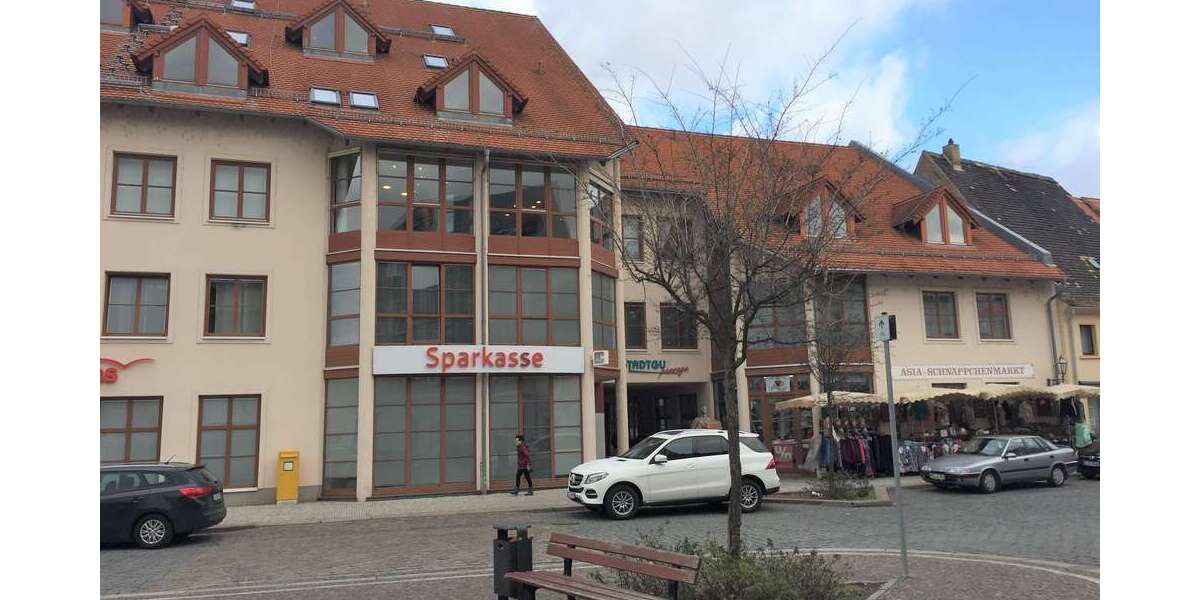 Praktische Gewerbeeinheit für BüroPraxis oder Einzelhandel - Wohn- & Geschäftshaus Wurzen Altstadt | Angebot:16936749