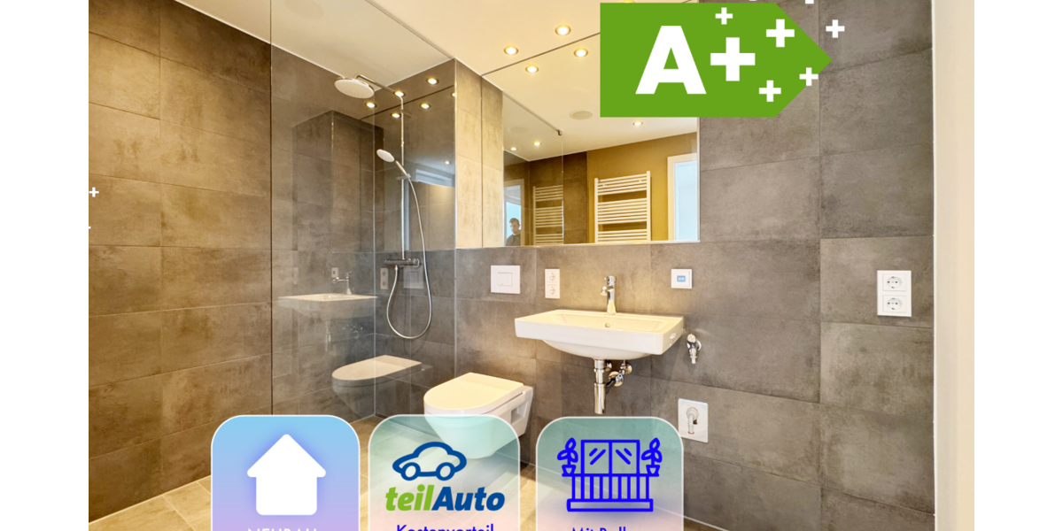 Etagenwohnung Leipzig Markkleeberg-Mitte - 2 Zimmer, 52 m&sup2;, 909&euro; | Angebot:26286250