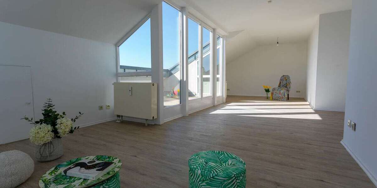 Über den Dächern von Altlindenau: 3-Raum-Wohnung mit uneinsehbarer Loggia und Stellplatz 3 zimmer