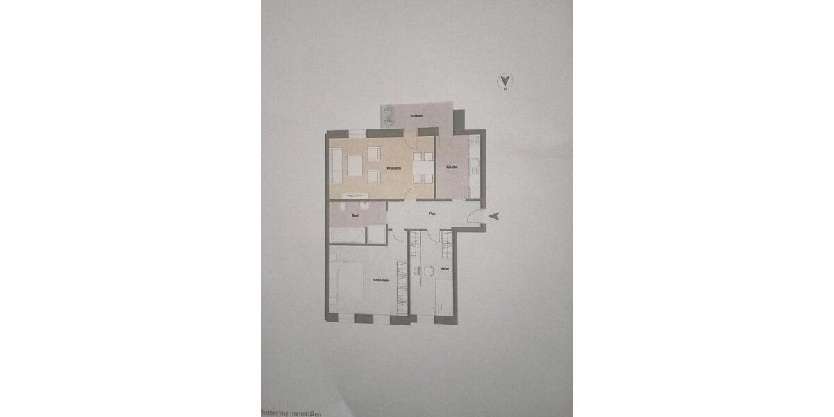 Etagenwohnung Leipzig Altwest - 3 Zimmer, 65 m&sup2;, 208.800&euro; | Angebot:25218827