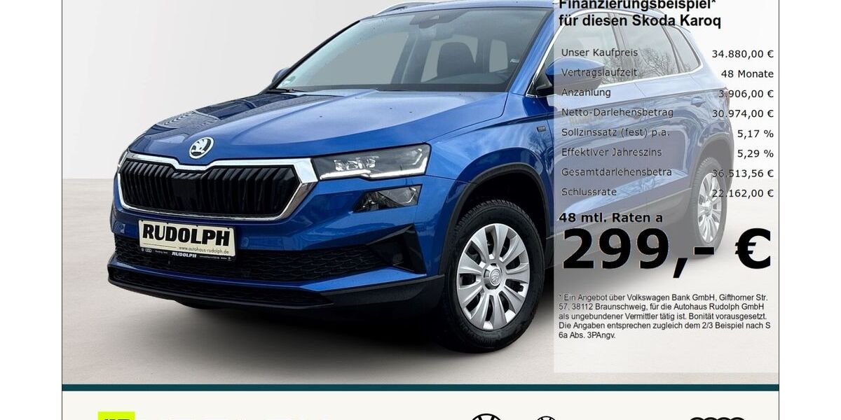 Skoda Karoq 10.000 km 32.880 &euro; Merseburg 06217