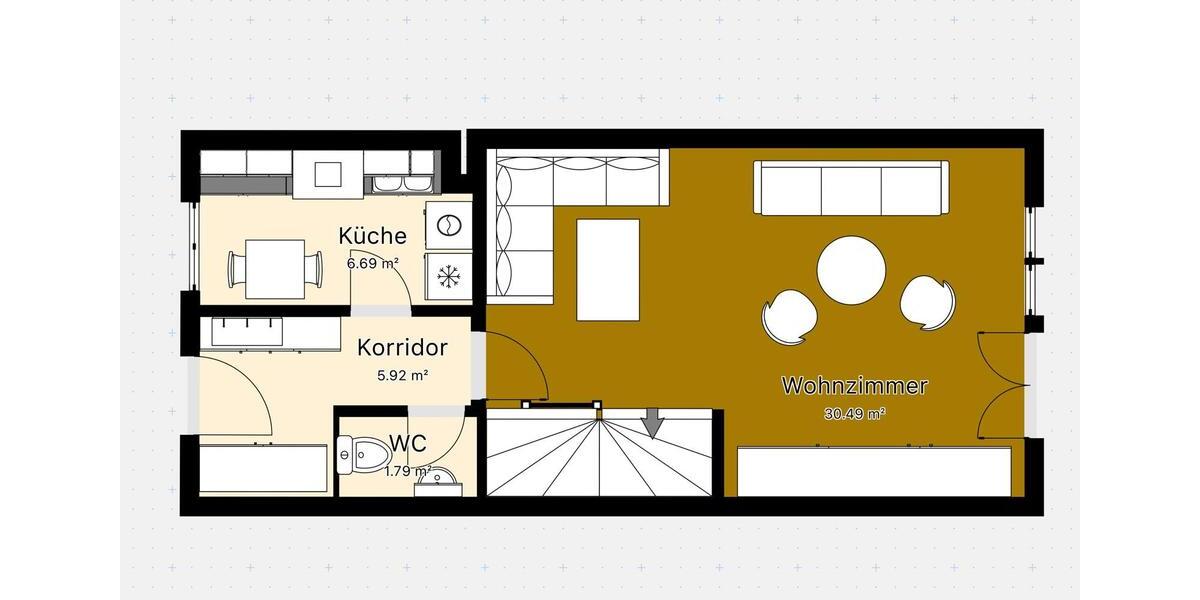 Reihenhaus Leipzig Ost - 3 Zimmer, 106 m&sup2;, 330.000&euro; | Angebot:25753123