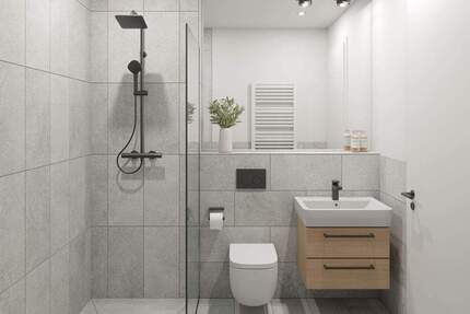 NEUBAUPROJEKT LANGE 30 - 2-Raum-Wohnung mit Loggia und elegantem Innenleben 2 zimmer