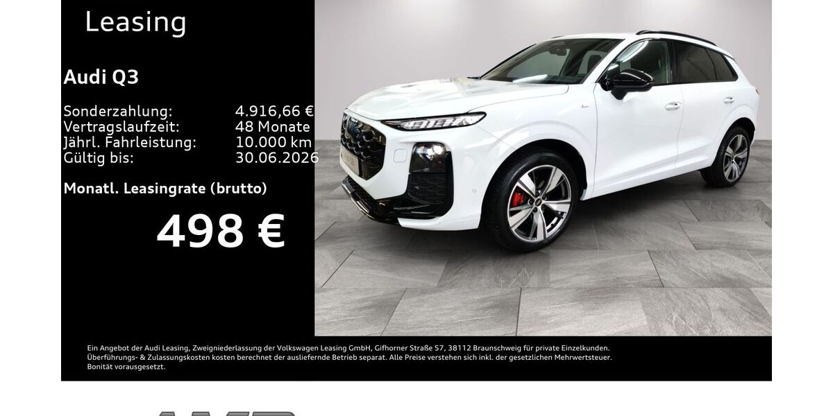 Audi Q3 10.000 km 47.890 &euro; Borna 04552