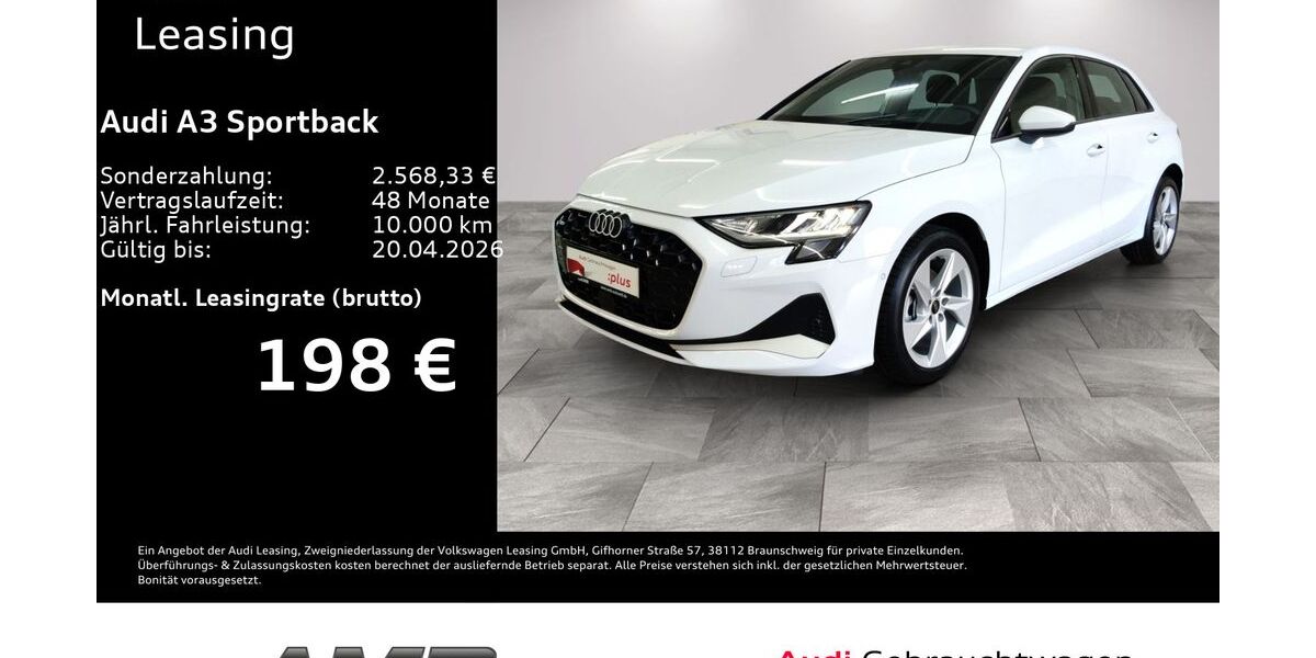 Audi A3 28.060 km 26.780 &euro; Borna 04552
