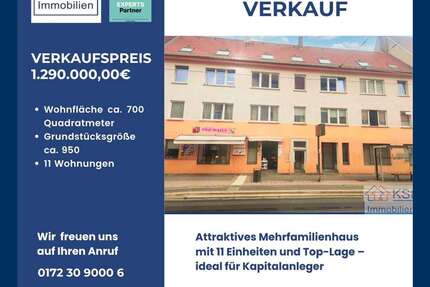 Haus Leipzig Lausen-Grünau - 24 Zimmer, 700 m&sup2;, 1.290.000&euro; | Angebot:23440892