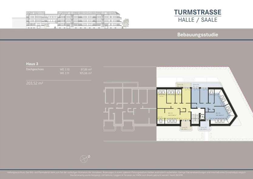Projektiertes Baugrundstück für ca. 2.731 m² vermietbare Fläche zimmer