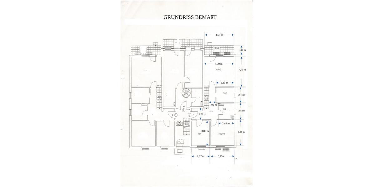 Große EG-4-Zimmer-Wohnung mit Gartenanteil und Stellplatz 4 zimmer