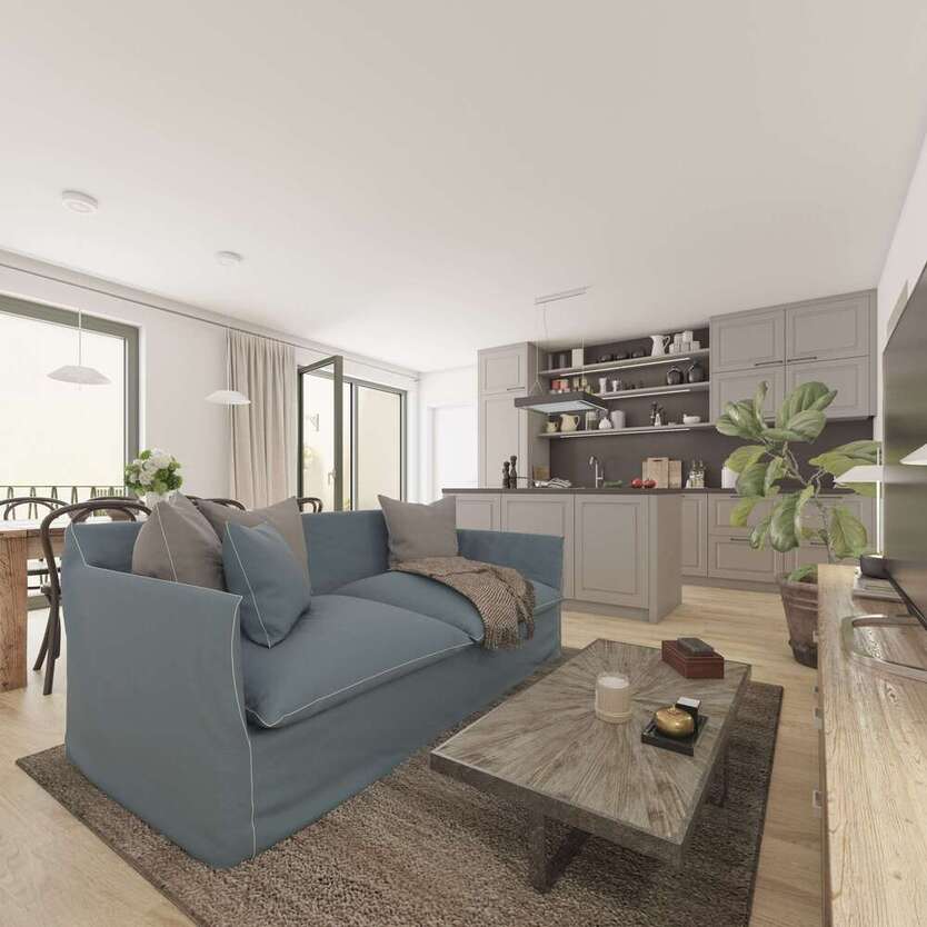 Wohnung zum Mieten in Halle 1.173,50 € 82.65 m²