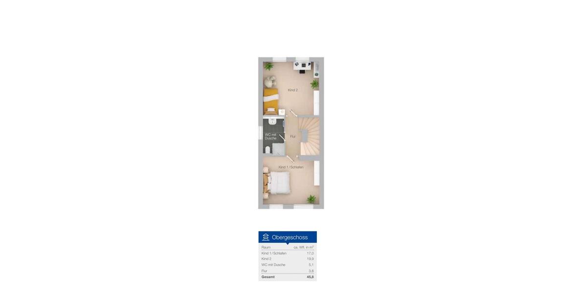 Reihenhaus Leipzig Ost - 4 Zimmer, 139 m&sup2;, 1.850&euro; | Angebot:27710155