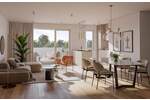 NEUBAUPROJEKT LANGE 30 - Stilvolle 3-Raum-Wohnung mit Balkon und hochwertigem Parkettboden 3 zimmer