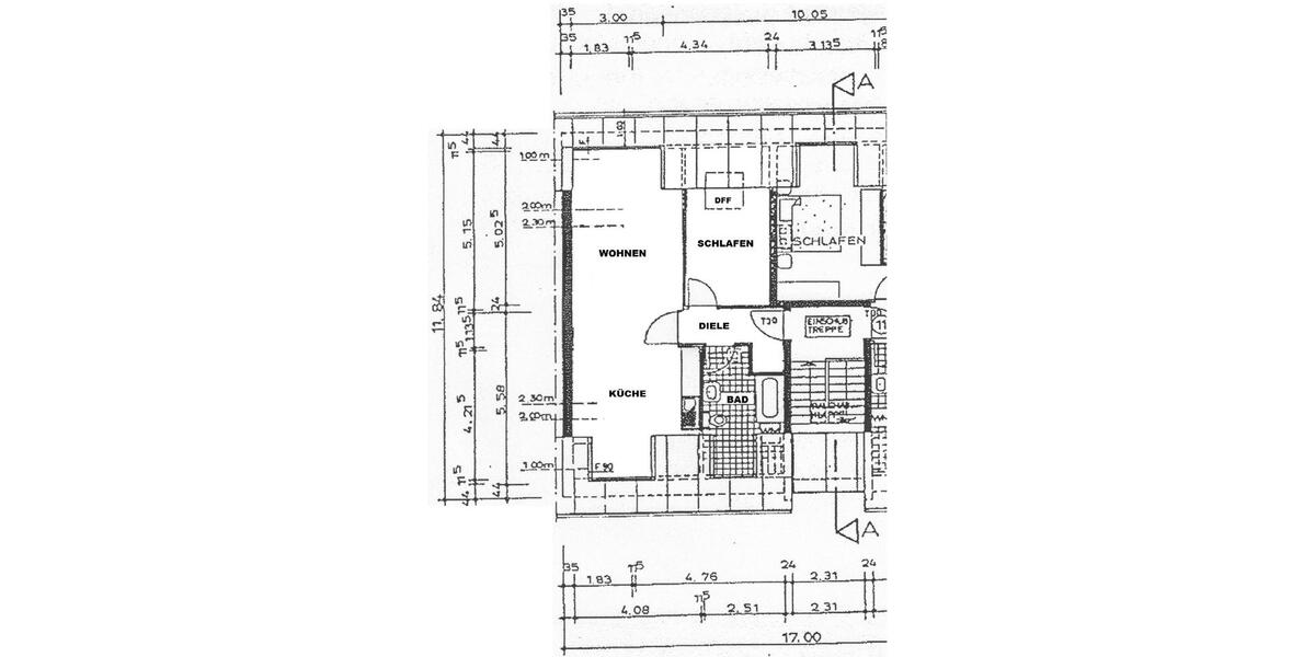 Dachgeschoßwohnung Leipzig Nord - 2 Zimmer, 60 m&sup2;, 159.000&euro; | Angebot:26866465