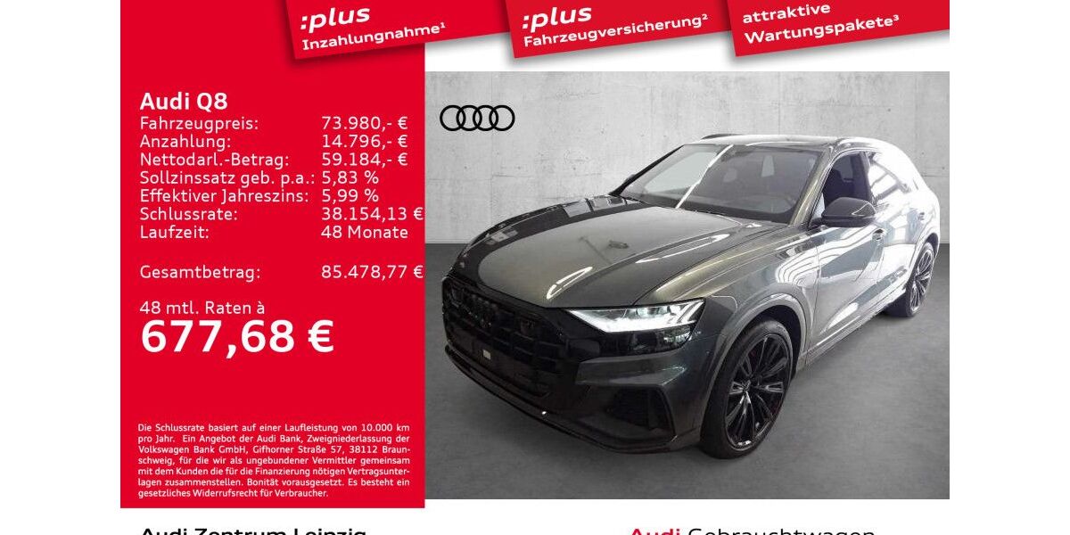 Audi Q8 65.213 km 72.880 &euro; Leipzig 04129