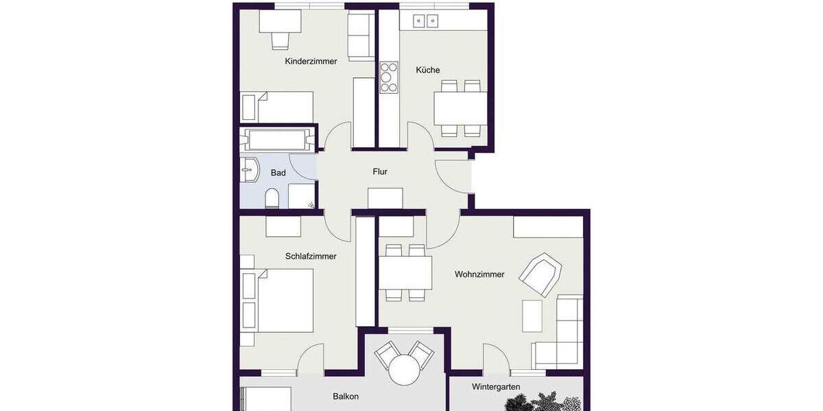 Etagenwohnung Taucha - 3 Zimmer, 87 m&sup2;, 198.500&euro; | Angebot:25214572