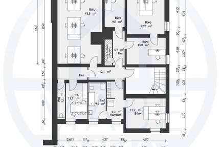 Gewerbeobjekt Grimma Großbardau - 7 Zimmer, 158 m&sup2;, 870&euro; | Angebot:25371369