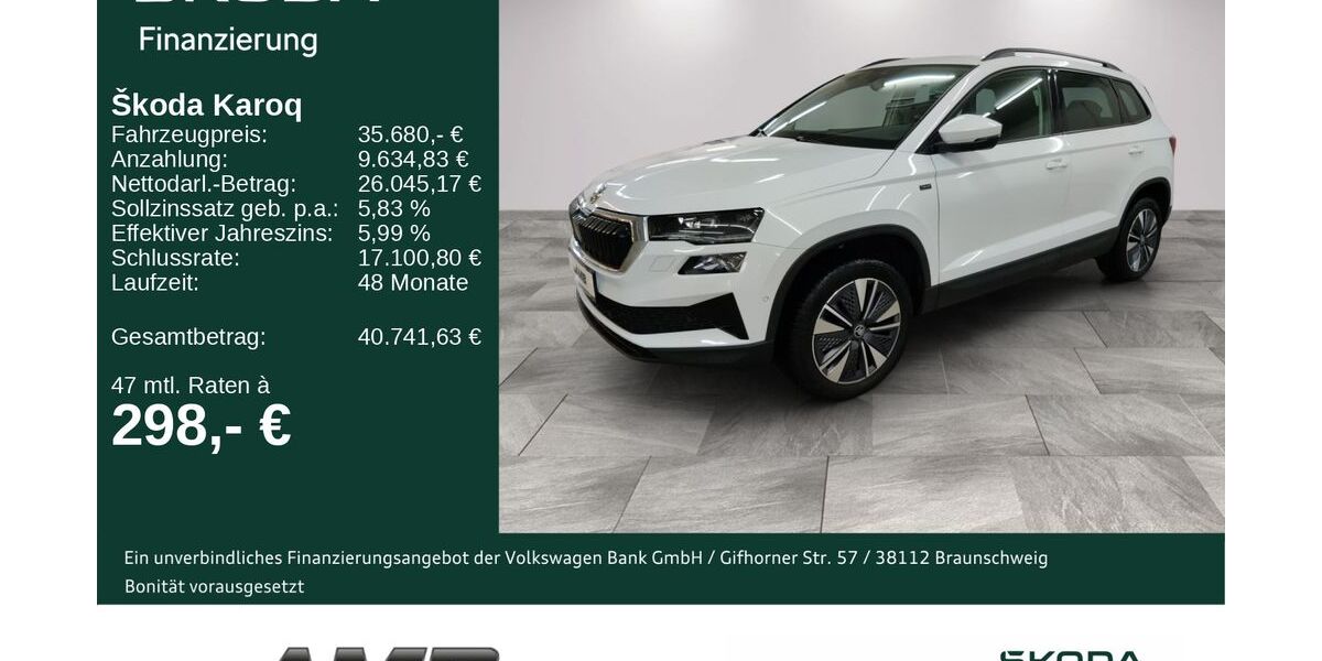 Skoda Karoq 16.710 km 34.980 &euro; Borna 04552