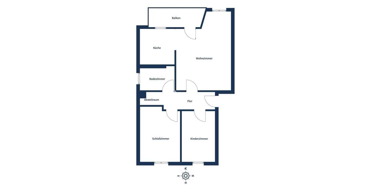 Attraktive 3-Zimmer-Wohnung inklusive Balkon, festem Stellplatz und zusätzlichem Kellerraum 3 zimmer