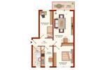 Erdgeschoßwohnung Bad Dürrenberg - 3 Zimmer, 60 m&sup2;, 395&euro; | Angebot:26367183
