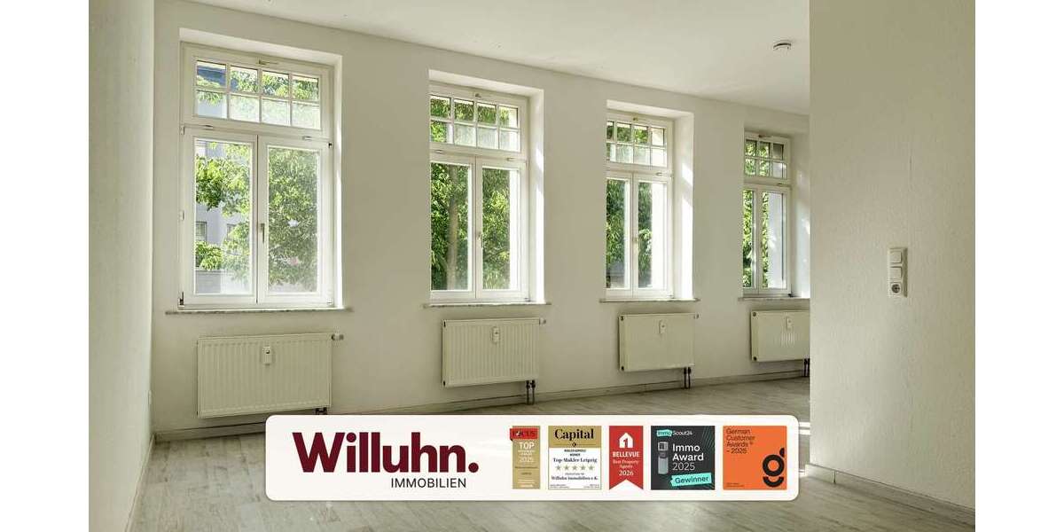 Etagenwohnung Leipzig Altwest - 1 Zimmer, 44 m&sup2;, 149.000&euro; | Angebot:26777548