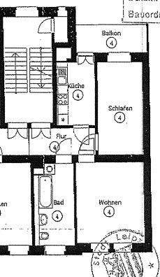 Etagenwohnung Leipzig Mölkau - 2 Zimmer, 58 m&sup2;, 138.000&euro; | Angebot:24358090