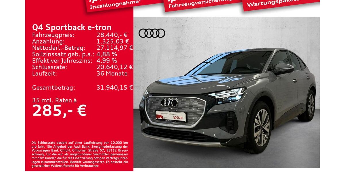 Audi Q4 e-tron 78.764 km 28.440 &euro; Leipzig 04129