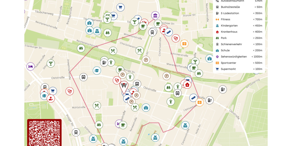 Etagenwohnung Leipzig Reudnitz-Thonberg - 4 Zimmer, 77 m&sup2;, 208.000&euro; | Angebot:25564303