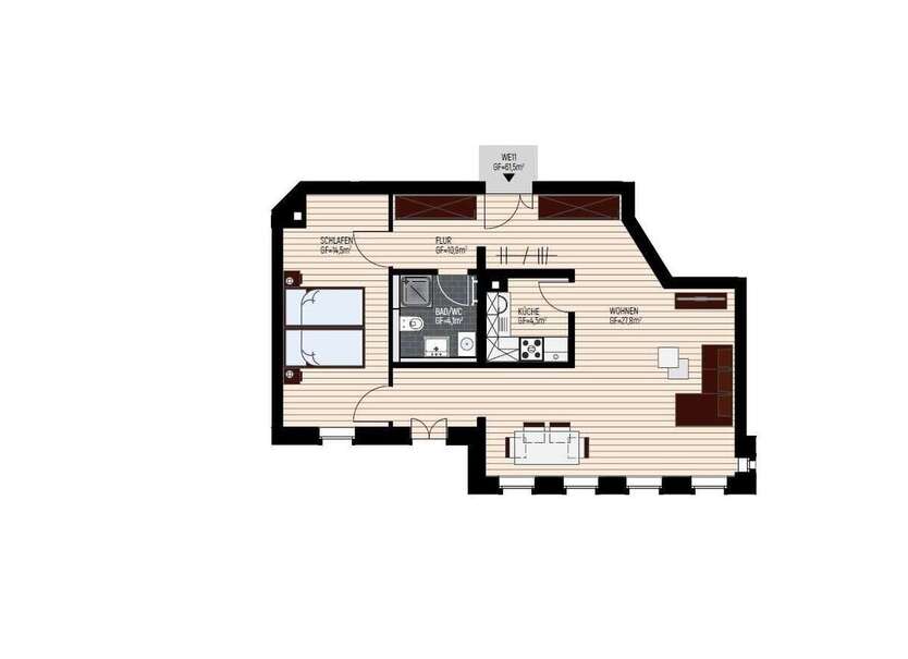 Mehr Raum für Ihre Ideen: 2 provisionsfreie Wohnungen 5 zimmer