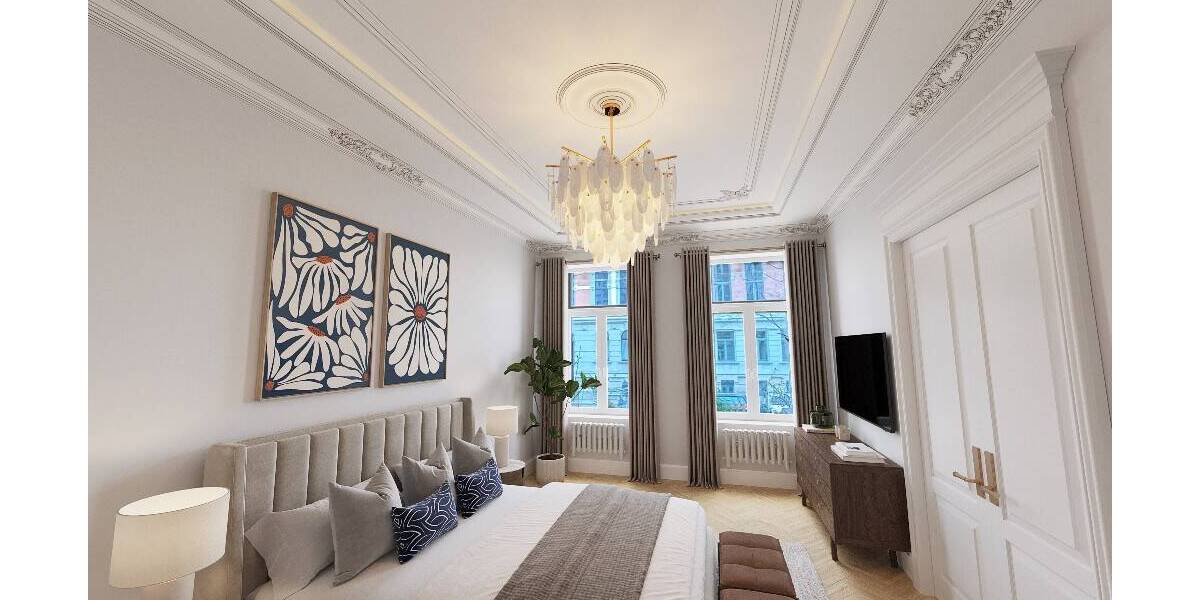 Etagenwohnung Leipzig Zentrum-Nordwest - 6 Zimmer, 170 m&sup2;, 695.000&euro; | Angebot:25701543