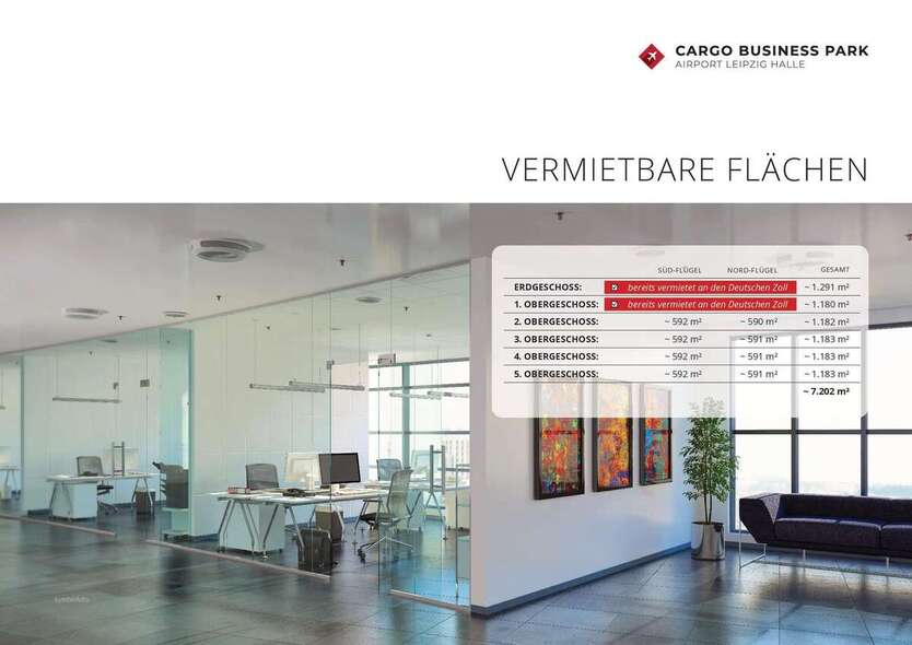 Attraktive Gewerbeflächen in Schkeuditz – maßgeschneiderter Ausbau möglich zimmer