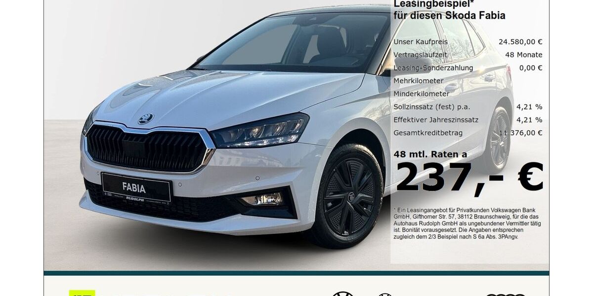 Skoda Fabia 1.500 km 24.580 &euro; Merseburg 06217