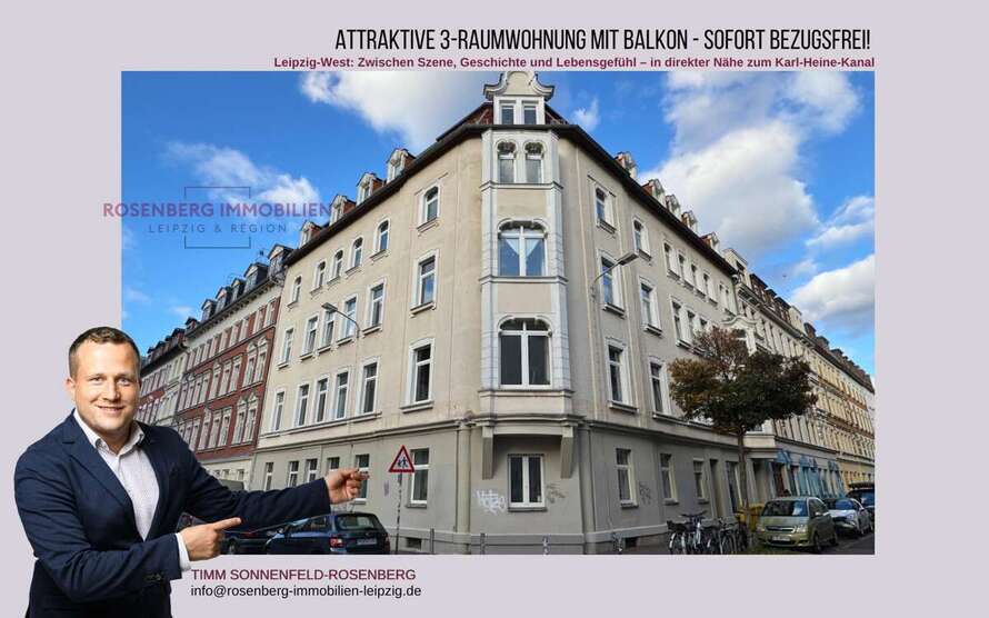 Wohnung zum Mieten in Leipzig Lindenau 800 € 85 m² 3 zimmer