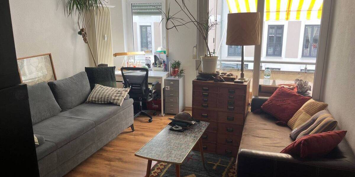 Etagenwohnung Leipzig Connewitz - 2 Zimmer, 39 m&sup2;, 370&euro; | Angebot:26744919