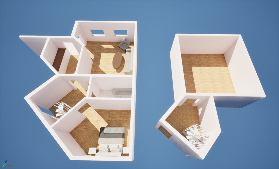 Erdgeschoßwohnung Leipzig Ost - 2 Zimmer, 72 m&sup2;, 109.500&euro; | Angebot:25611804