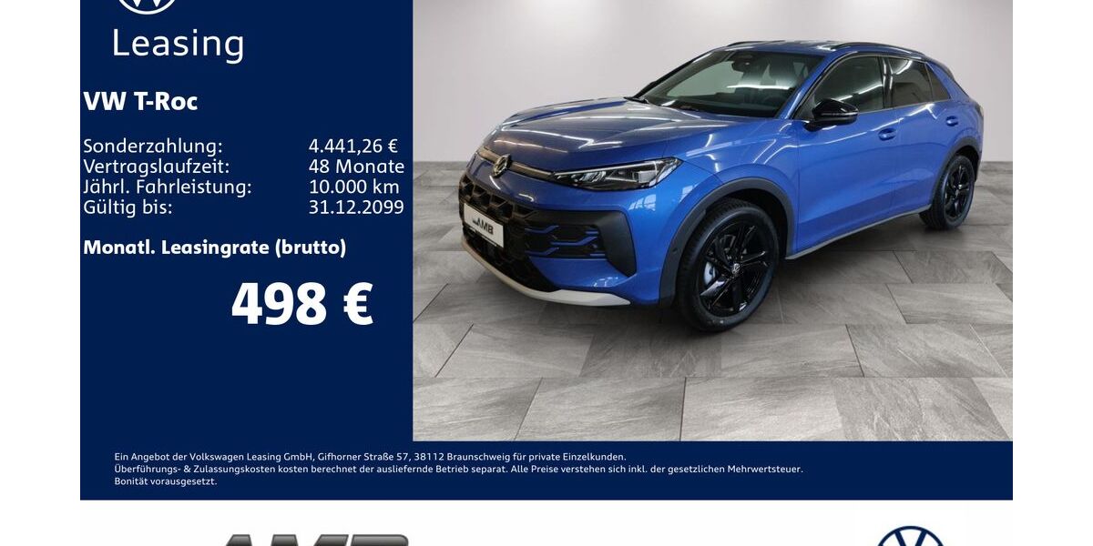 VW T-Roc 5.000 km 36.880 &euro; Borna 04552