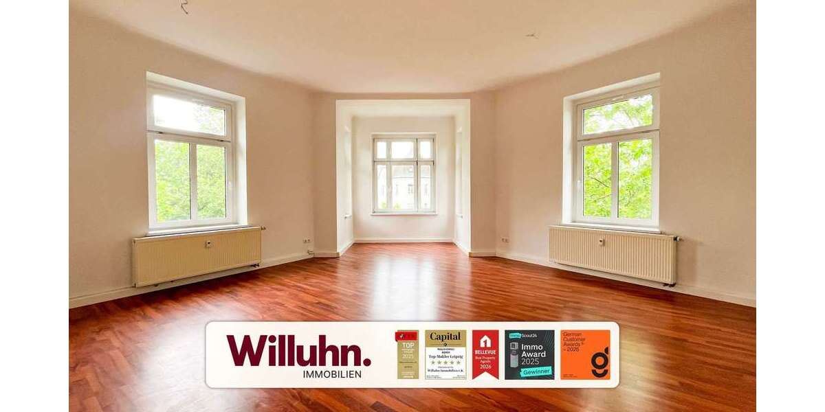 Etagenwohnung Leipzig Markkleeberg-West - 3 Zimmer, 91 m&sup2;, 1.150&euro; | Angebot:26889323