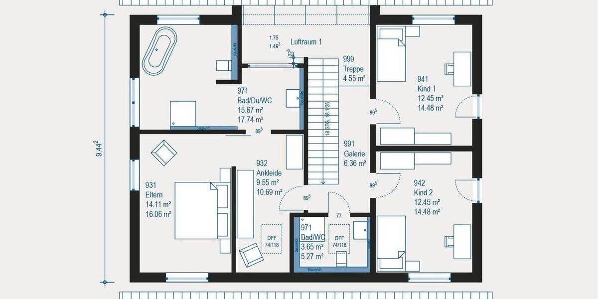 Einfamilienhaus Simmern (Hunsrück) Plaußig-Portitz - 5 Zimmer, 186 m&sup2;, 468.000&euro; | Angebot:26886801