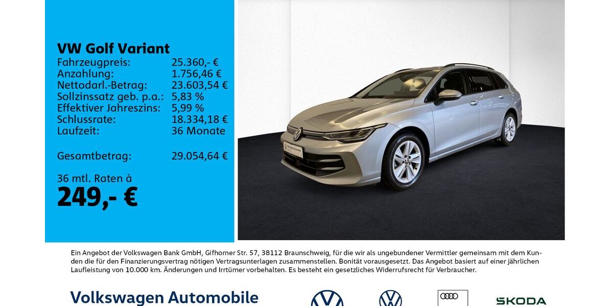 VW Golf 22.371 km 25.360 &euro; Leipzig 04178