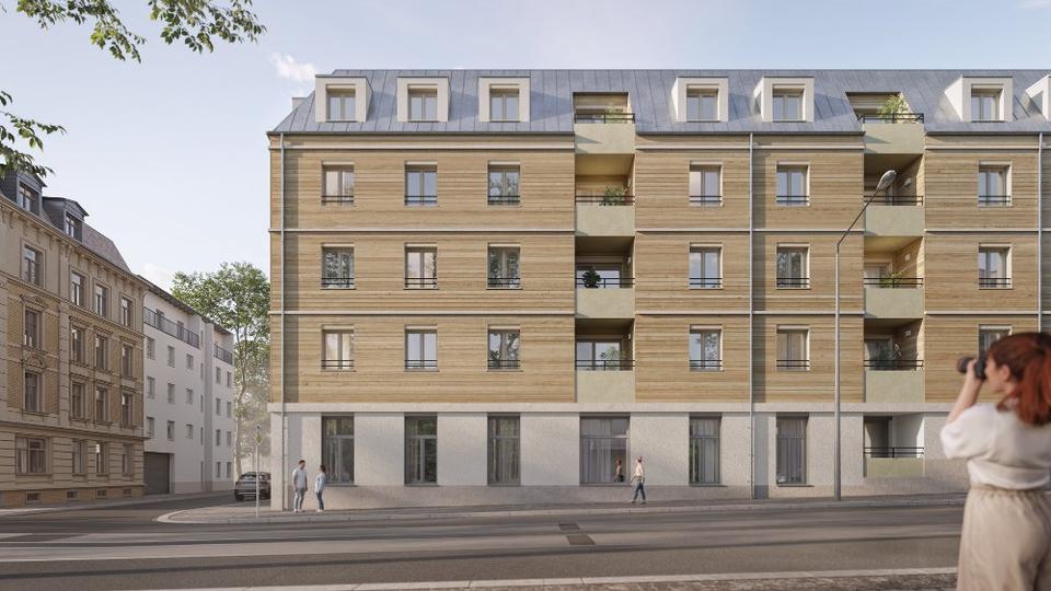 Etagenwohnung Leipzig Altwest - 2 Zimmer, 62 m&sup2;, 978&euro; | Angebot:26638621