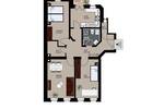Etagenwohnung Leipzig Schönefeld-Abtnaundorf - 3 Zimmer, 77 m&sup2;, 192.300&euro; | Angebot:26472302