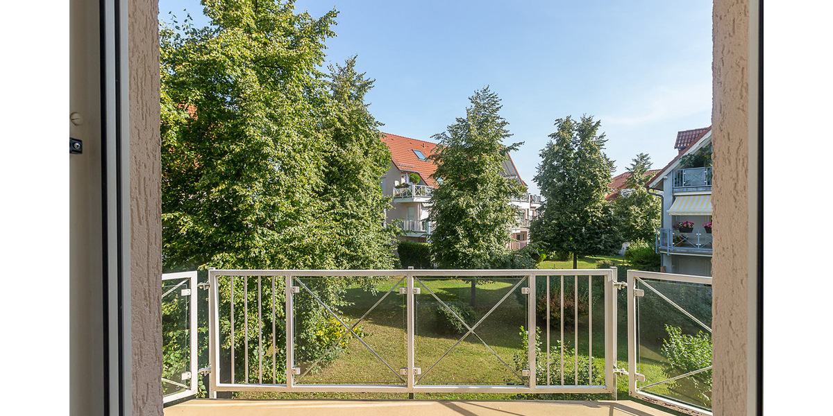 AB 01.07.2026 + MARKKLEEBERG + 2 ZIMMER + ERDGESCHOSS + BALKON - Erdgeschoßwohnung Markkleeberg Großstädteln | Angebot:27082682